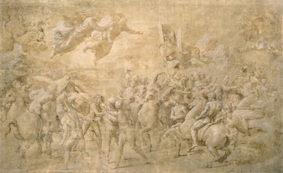 Apparition of St. Peter and St. Paul by Raffaello Sanzio Raphael